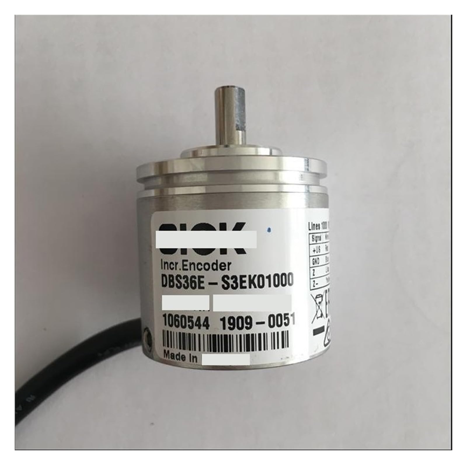 PWQBABJWL Rotary Encoder DBS36E-S3EK01000