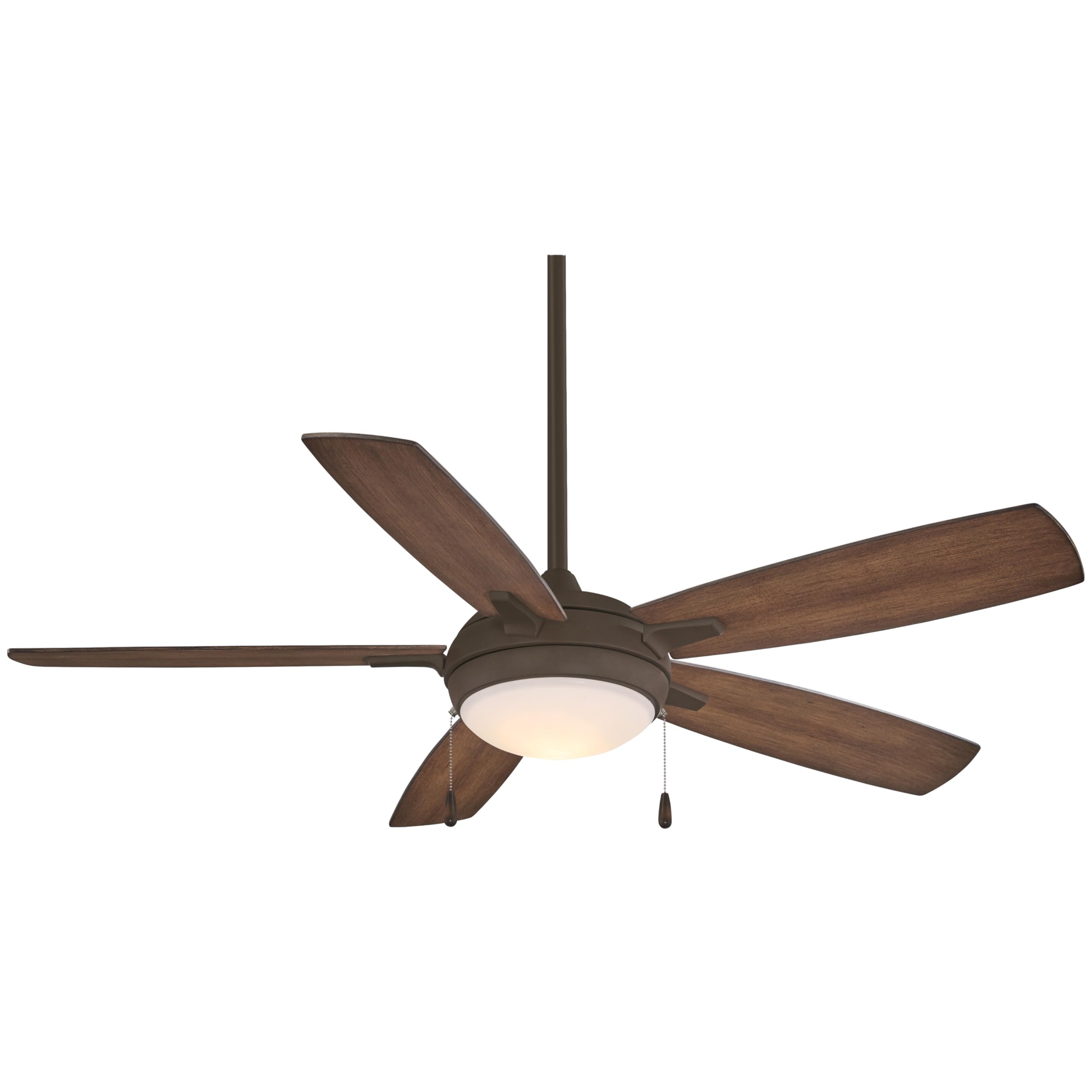 1本のみお安く⭕️2,800円OFF◎Volan◎MOON FLEX 3◎10 Minka-Aire F534L-ORB Lun-Aire With Light 54 Inch Ceiling Fan with