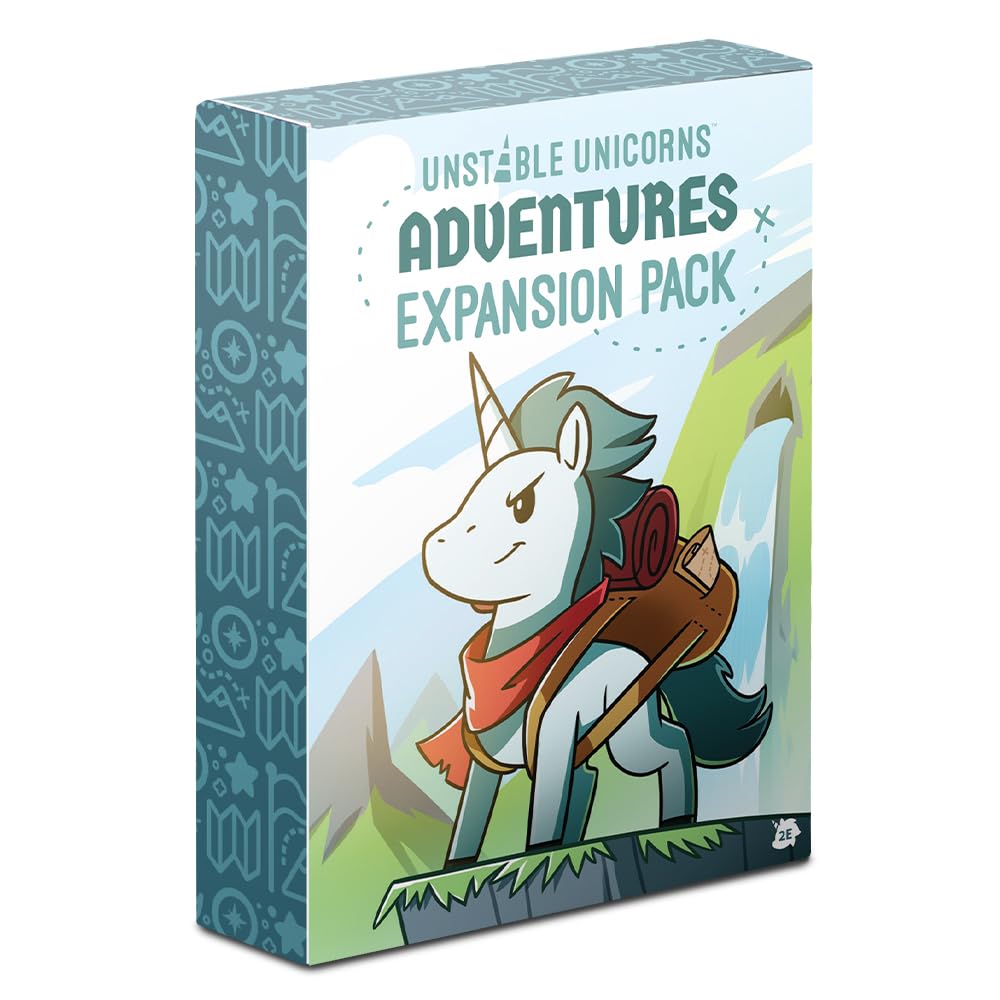 Unstable Games - Unstable Unicorns Adventures Expansion Pack - Designed to be Added to Your Unstable Unicorns Card Game