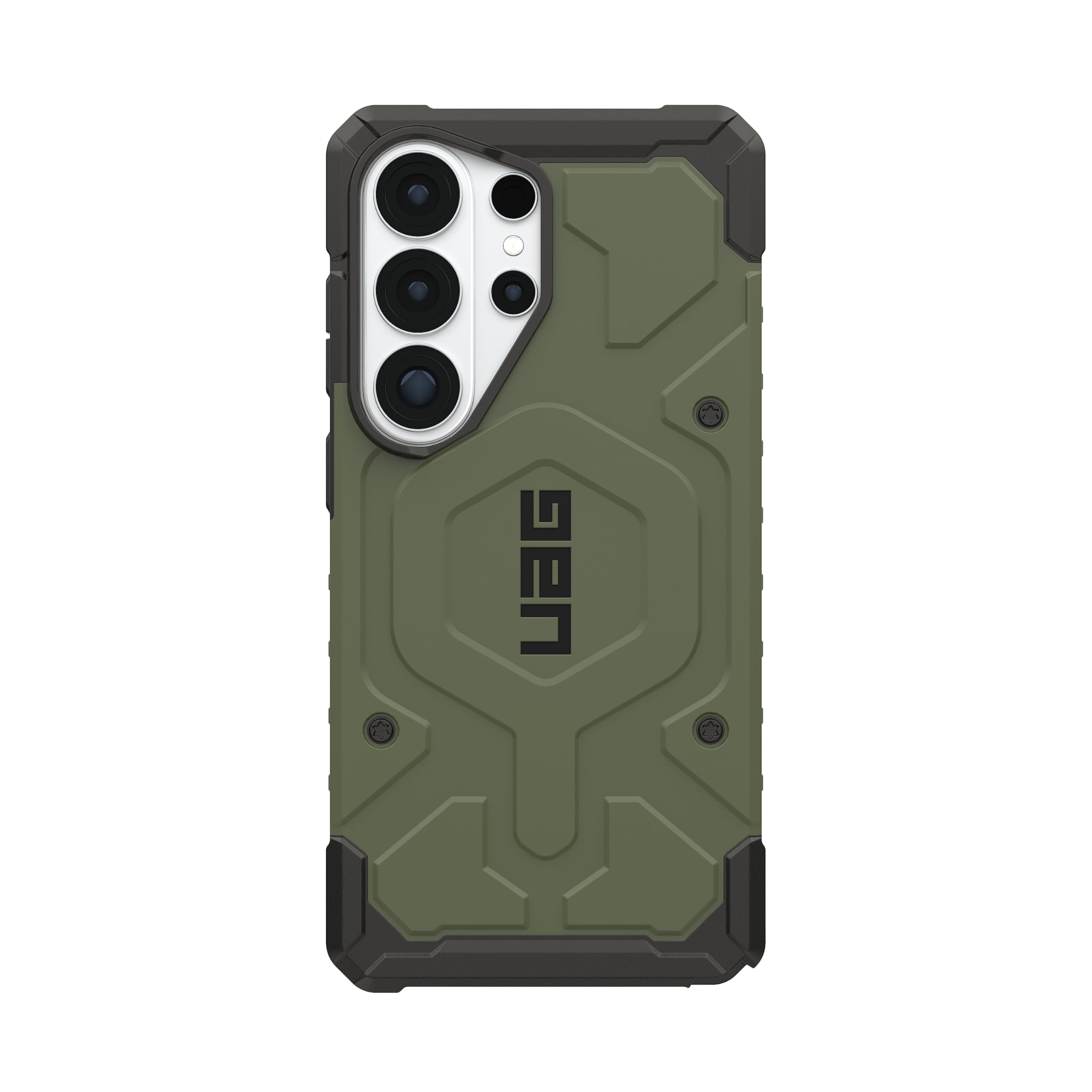 Urban Armor Gear Pathfinder MS Case Samsung Galaxy S26 Ultra Funda (Anillo magnético, Designed for Samsung certificación, Carga inalámbrica Compatible, Resistencia a caídas) Verde Oliva