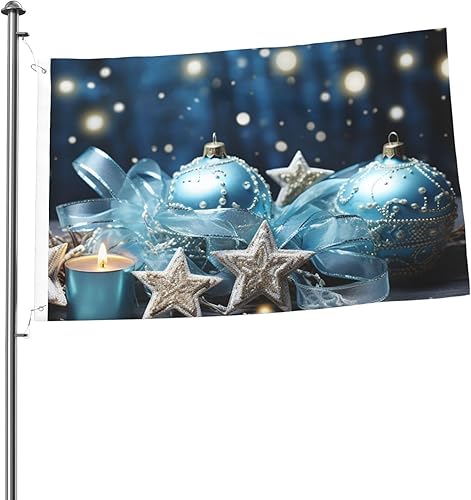 Miniatura 22 de Flag 2x3ft Banner Decoration with 2 Grommets Blue Earth In The Space Outside Decorations HD Printing 200D Heavy Duty Polyester Banners for Holiday
