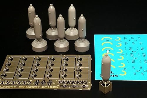 Miniatura 3 de BRENGUN Brengan 132 US Army AN-M30A1 100lb bomba plástico modelo piezas HAUBRL32044