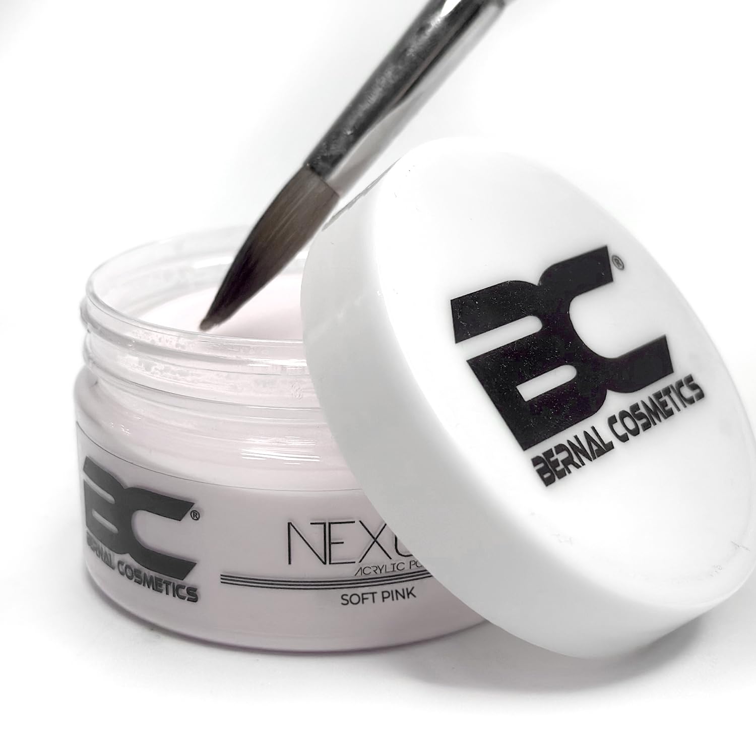 Polvo Acrílico - SOFT PINK (Rosa Suave) 690g | Acryl Powder SOFT PINK | Bernal Cosmetics