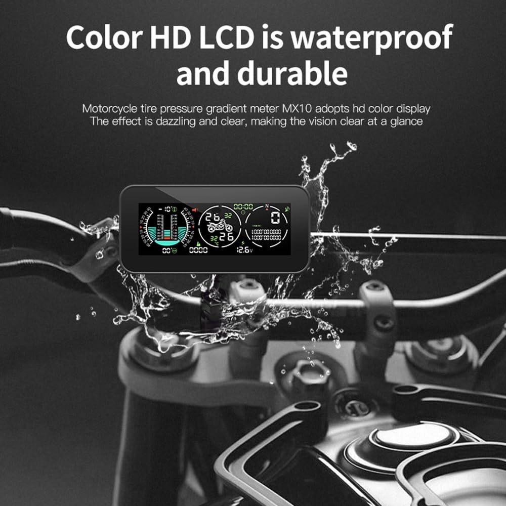 Moto velocímetro Digital para motocicleta, medidor de pendiente F3