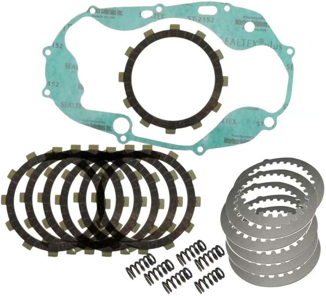 Heavy Duty Clutch Kit with Springs and Clutch Cover Gasket For Yamaha BANSHEE 350 1987–2006
