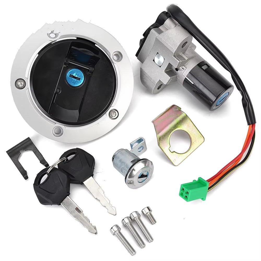Interruttore di accensione per Moto Compatibile con Suzuki GW250, Inazuma 2014-2017 e GSXR250 2013-2017. Kit di bloccaggio Tappo Serbatoio per Interruttore di accensione Moto 3710148860