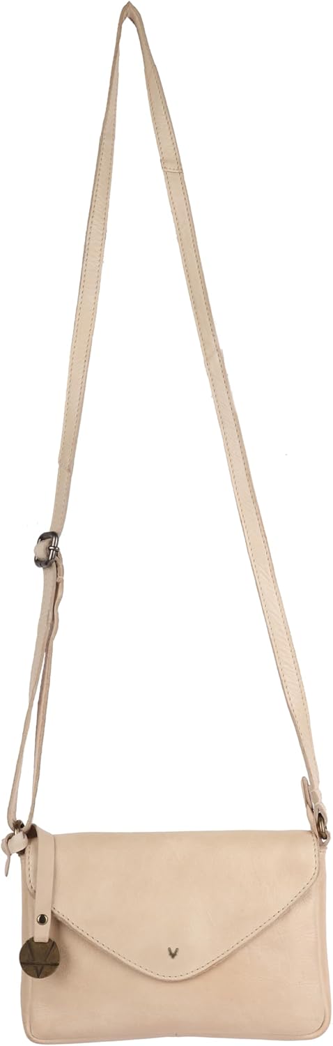 Genuine Italian Leather Small Crossbody Sling Bag RFID Protected Trendy Casual Office with Adjustable Strap - Image 6