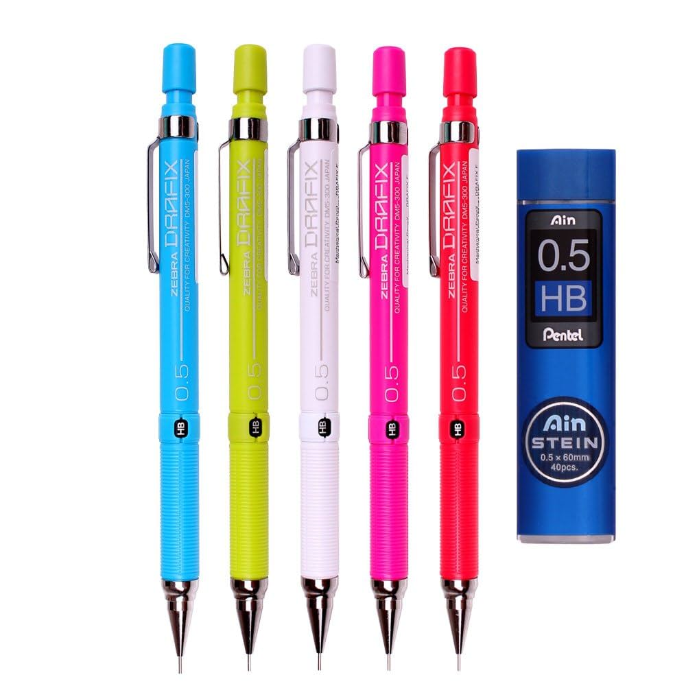 Zebra Drafix-f Mechanical Pencil for Drafting - 0.5 Mm Color