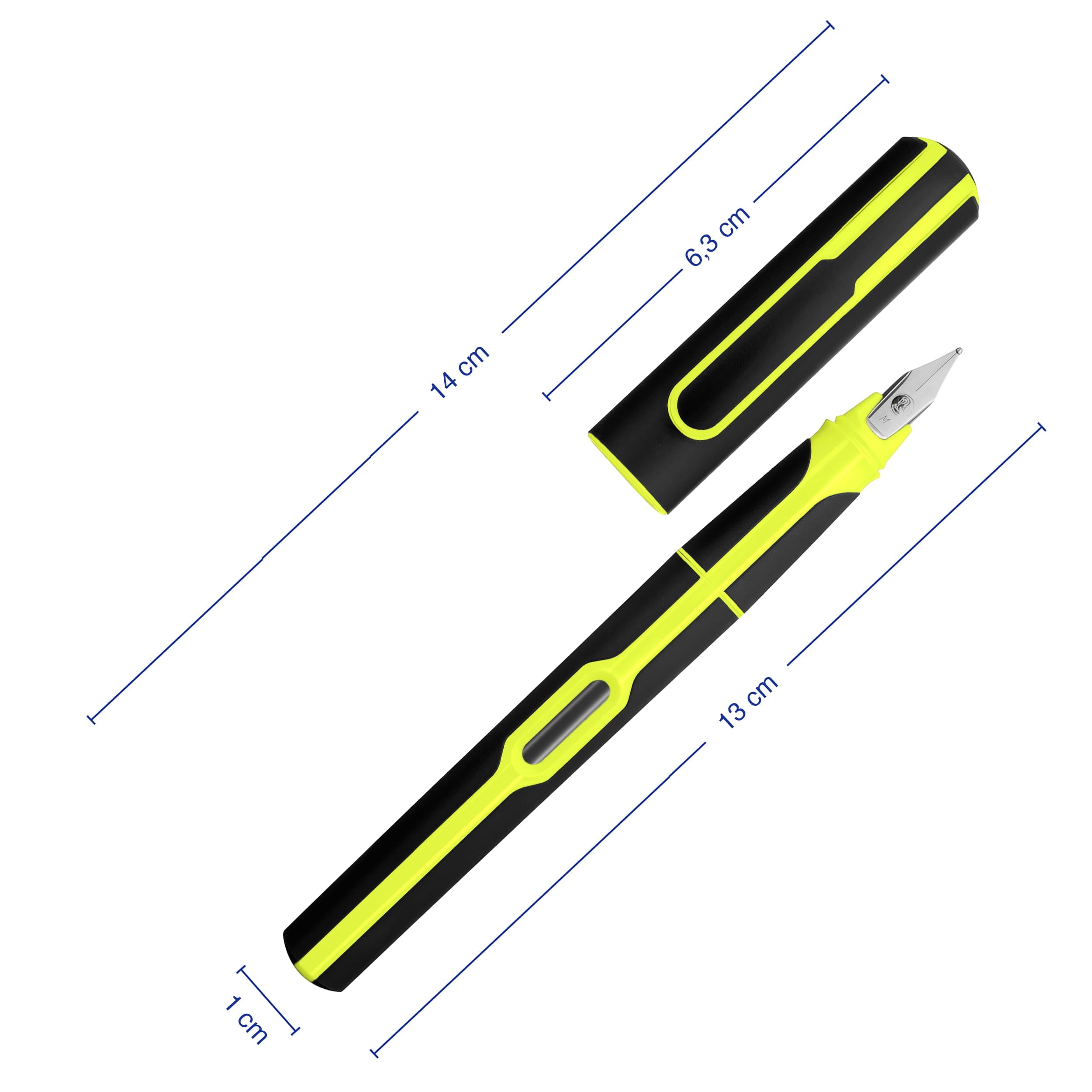 Amazon | Pelikanスタイルp57 m子供の万年筆with Mペン先ブラック