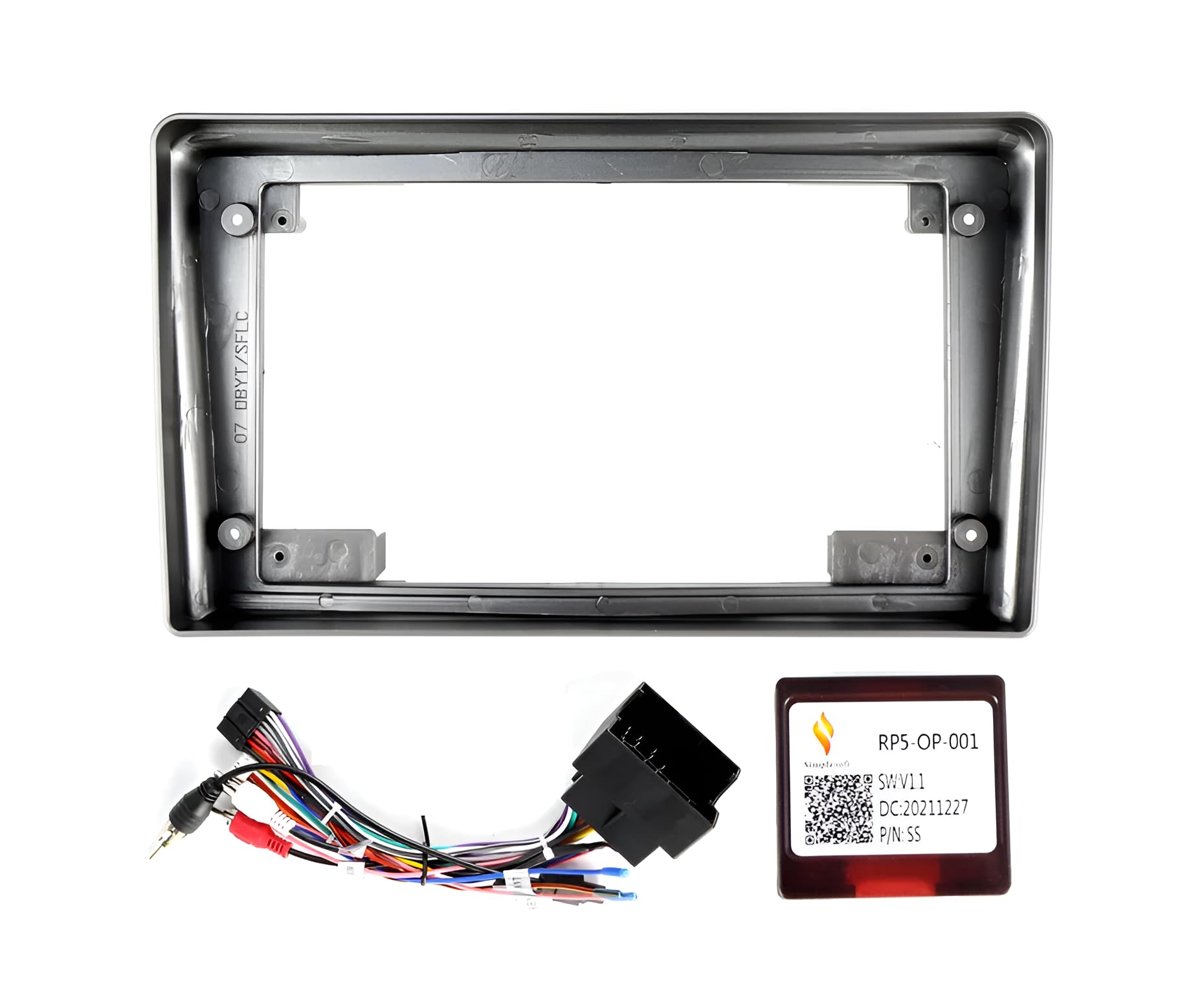 Sound-way Single 1 DIN Front Panel Frame, ISO Connector Cable - View #10