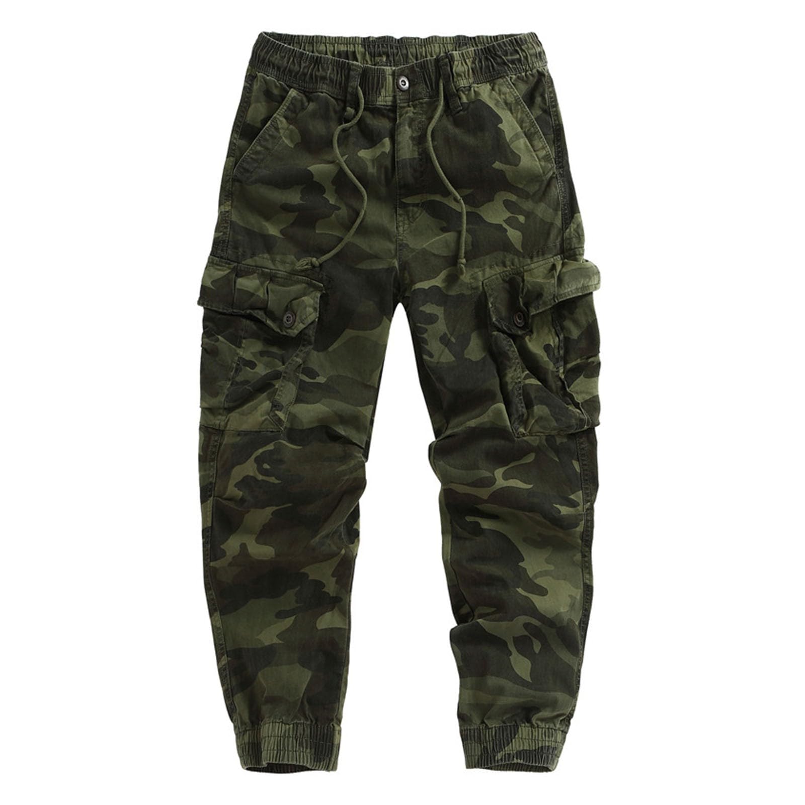 Pantalones Cargo Hombre Casuales Diarios Bolsillos Utiles Trabajo Exterior Comodos Vestir