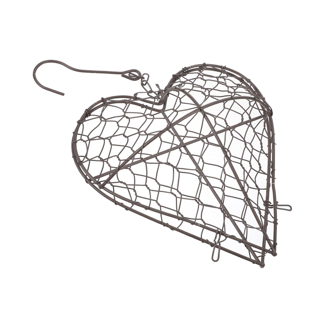 3stücke Flower Hanging Basket Herzförmiger Blumenampel Für Innen Und Außen Stilvolle Wanddekoration Für Pflanzenliebhaber Und Gartenfreunde