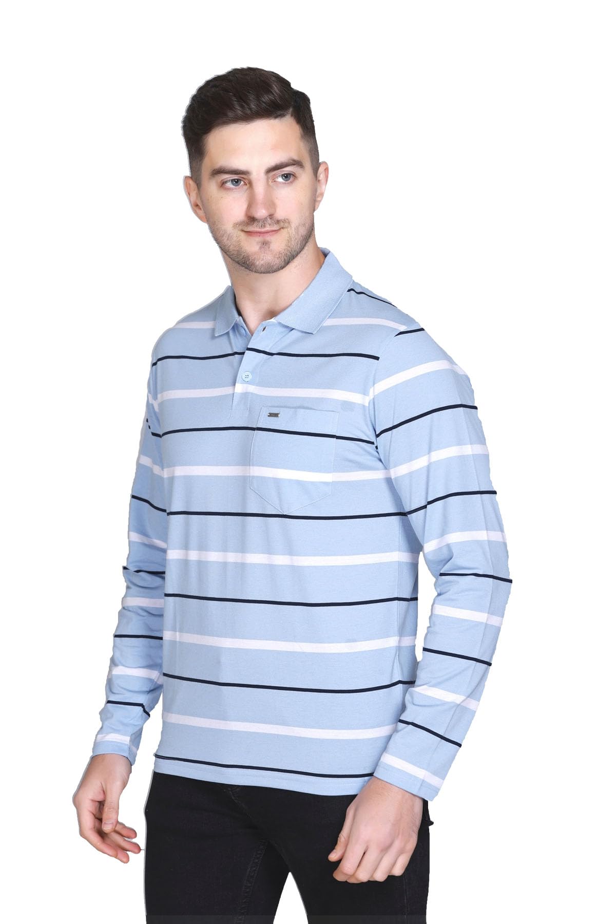 Cotton Polo T Shirts for Men with Pocket