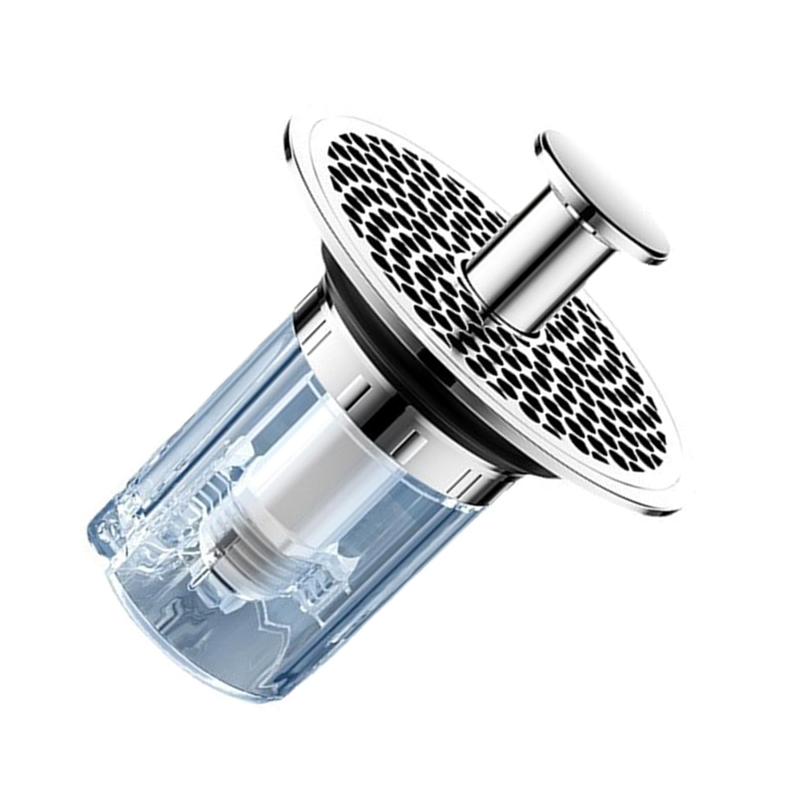 2pcs Bathtub Plug Anti Clog Drain Filter Basin Sink Stopper Push Type Bounce Score Hair Catcher Drainer Kitchen Bathroom Stopper Strainer