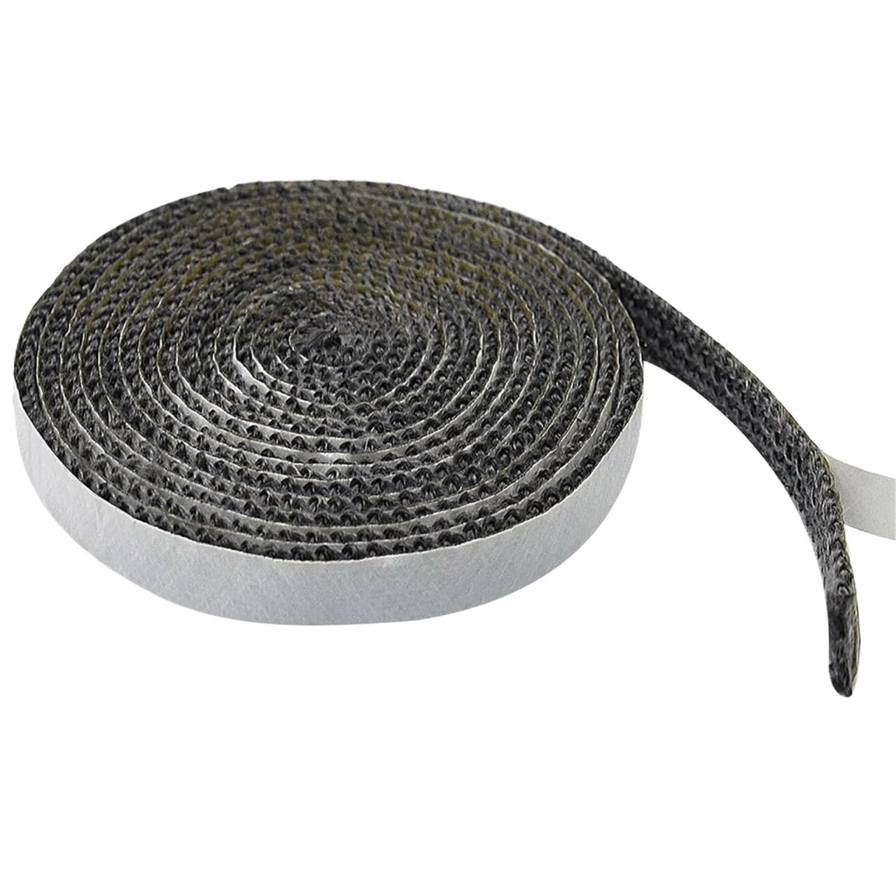 Guarnizione Stufa a Legna Corda for stufa piatta 1 pezzo da 200 cm | Guarnizione Riscaldamento Stufa a Pellet Autoadesiva(6mmx25mmx2m)