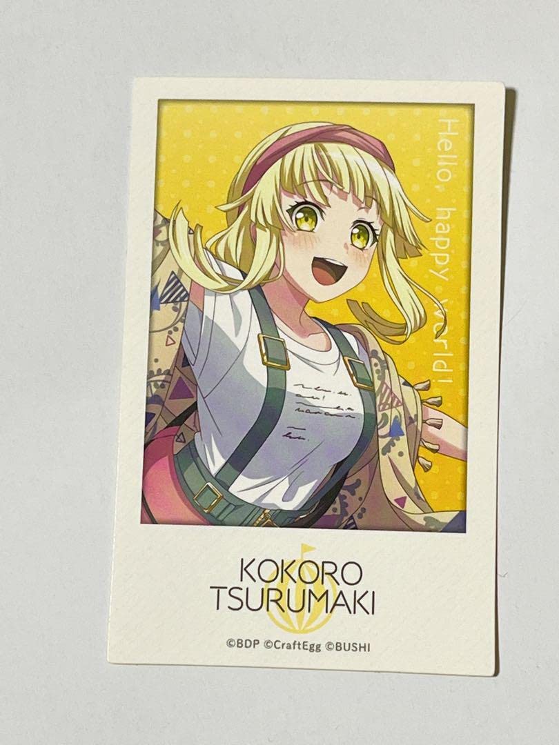 Amazon.co.jp: バンドリ フォトステッカー チェキ letter スプリング
