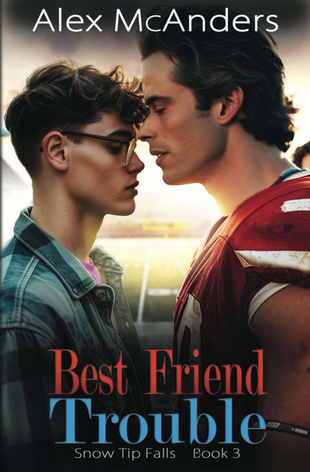Best Friend Trouble: Nerd/Jock MM Sports Romance (Snow Tip Falls)