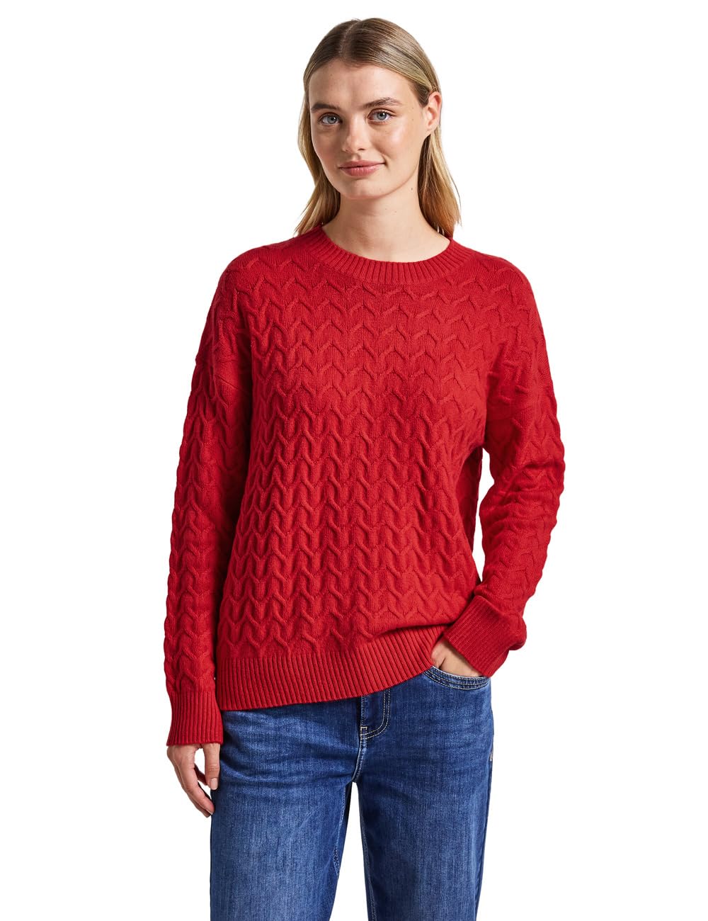 Street One Damen Kuscheliger Strukturpullover