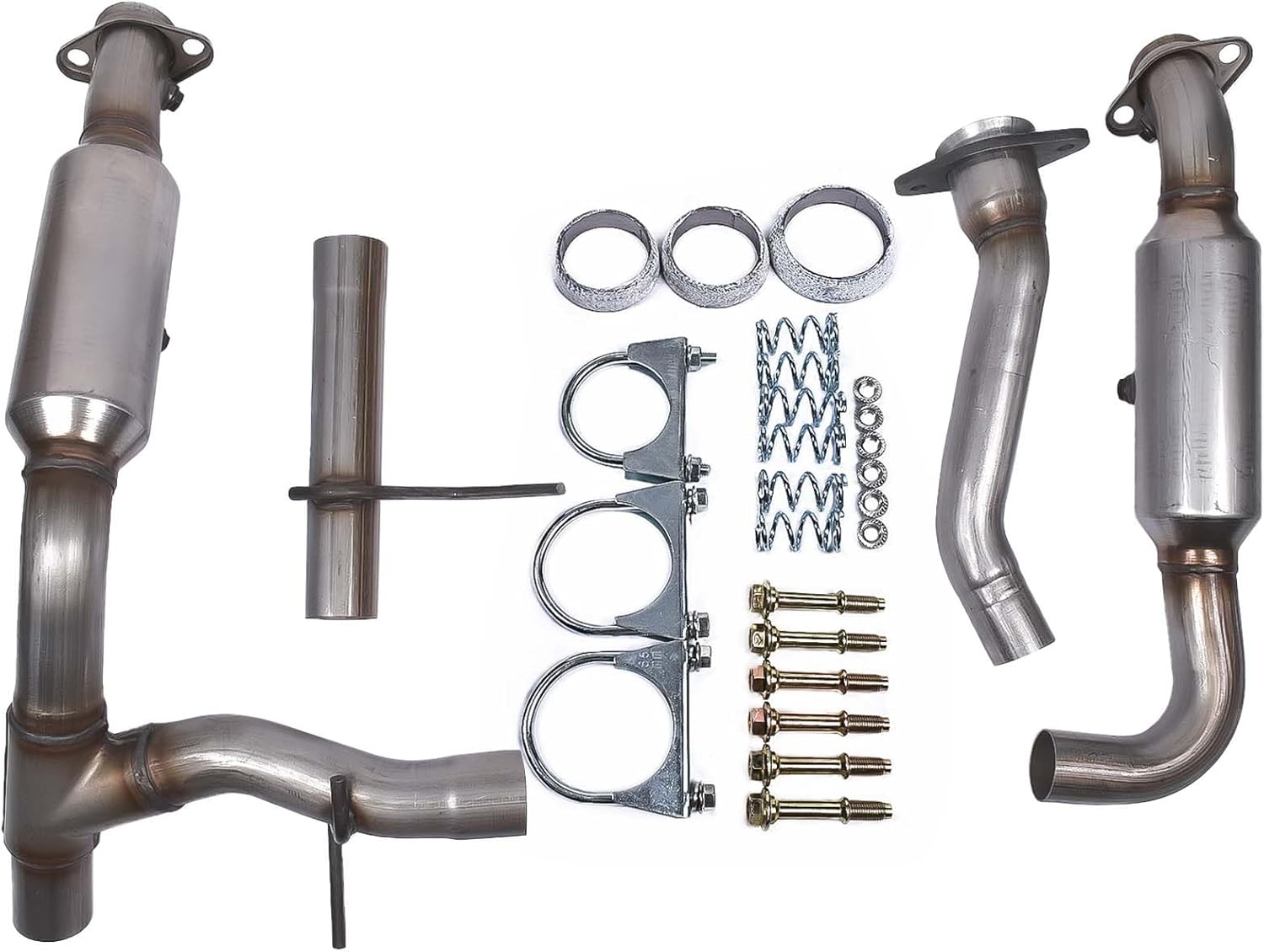 Catalytic Converters Left and Right Side Replacement for Ford F150 5.0L V8 2011 2012 2013 2014 Replaces 50567 53904 AKWH