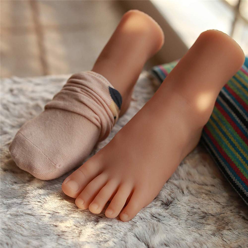 AFYH Piede Sinistro Silicone Modello 36A - Per Feticismi E Lavorazione Stampi