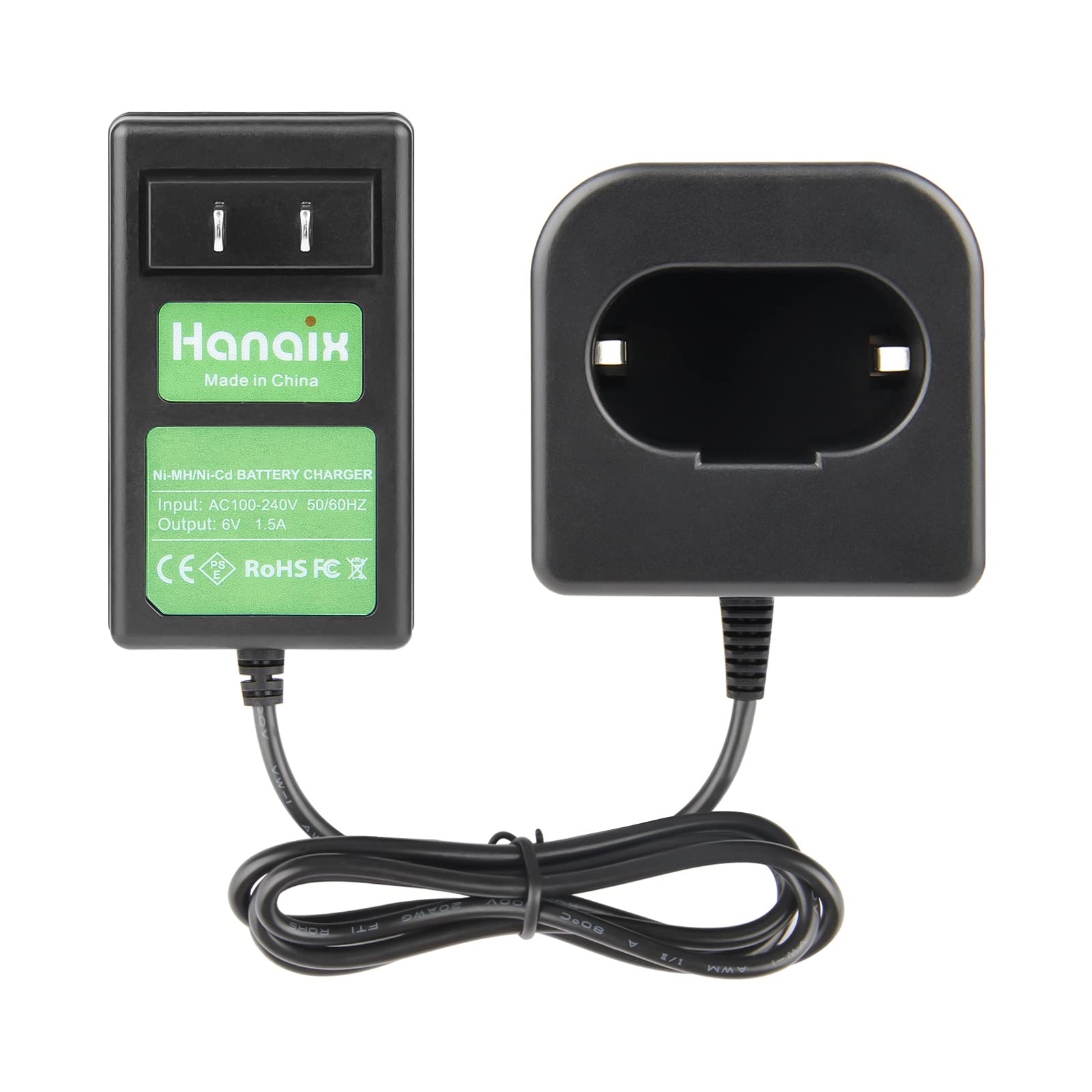 Amazon.com: Hanaix Ni-MH/Ni-CD Charger for Paslode 6V Battery
