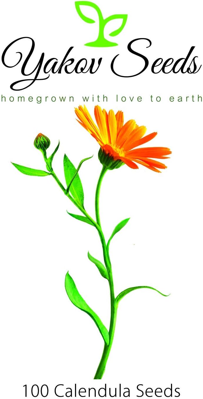 Organic Flower Seeds Calendula"Terry Mix" Natural Pot Marigold Plant from Ukraine.