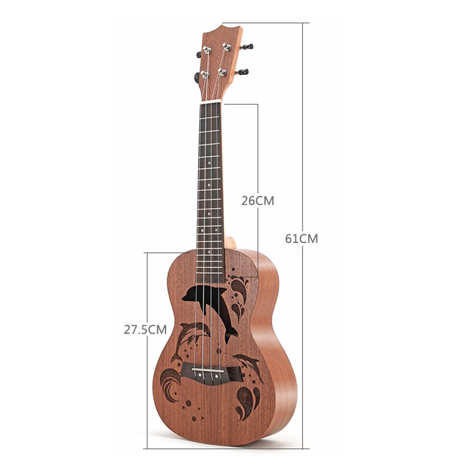 Ukulele Per Adulti Mini Chitarra Professionale Ukulele Con Motivi Da 23 Pollici