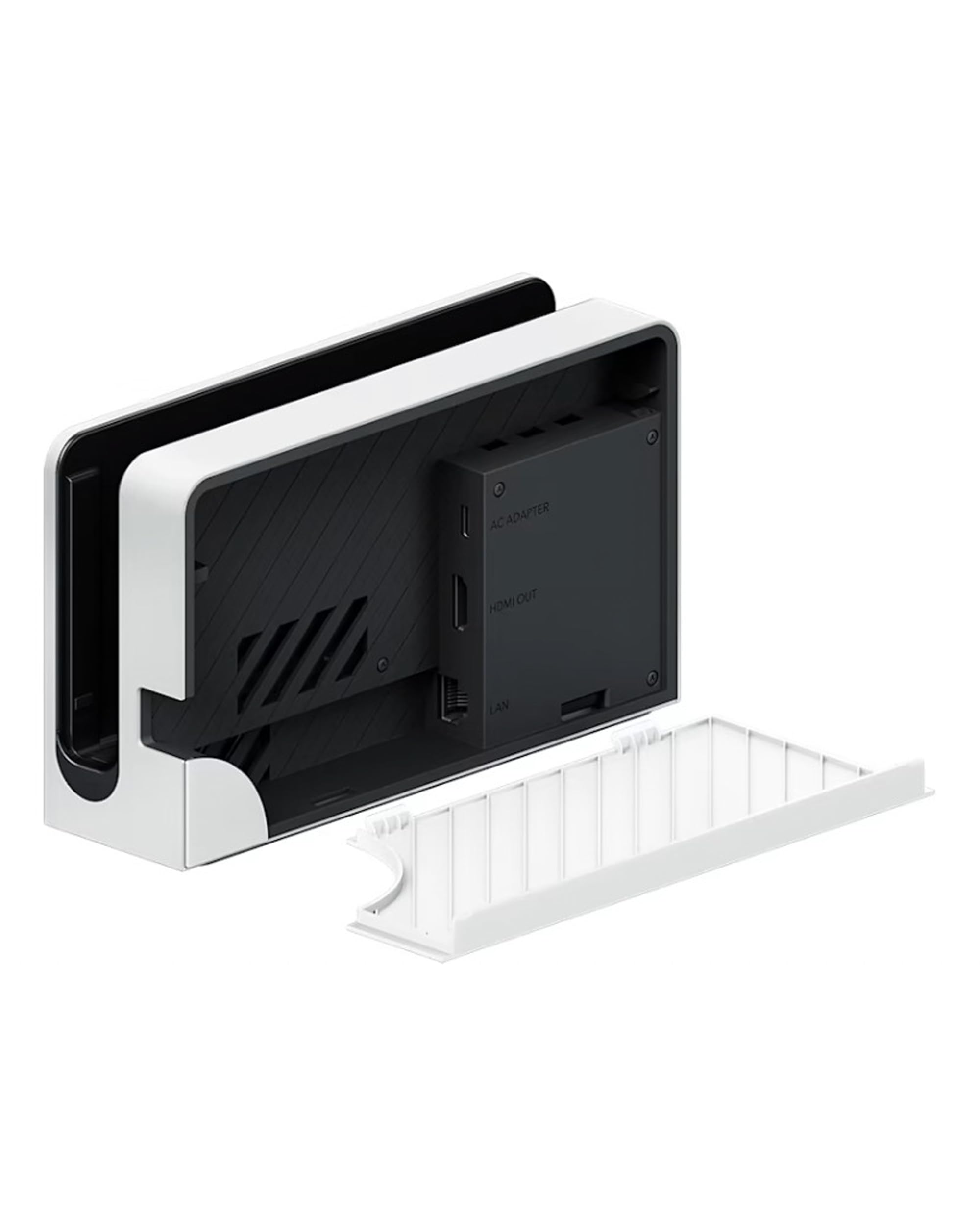 Mobile TM Compatible avec Station d'accueil Console TV pour Nintendo Switch/Switch OLED/Switch Lite (HEG-003) (Blanc)