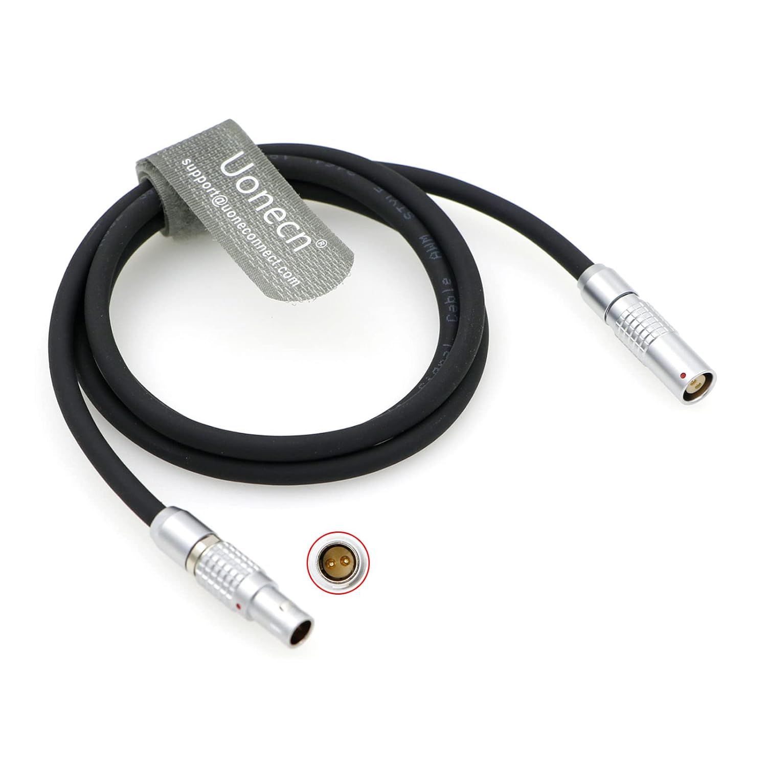 Uonecn Extension Cord for Lemo 2-Pin Male to 2-Pin Female for Movi Pro 35.8inches| 91cm