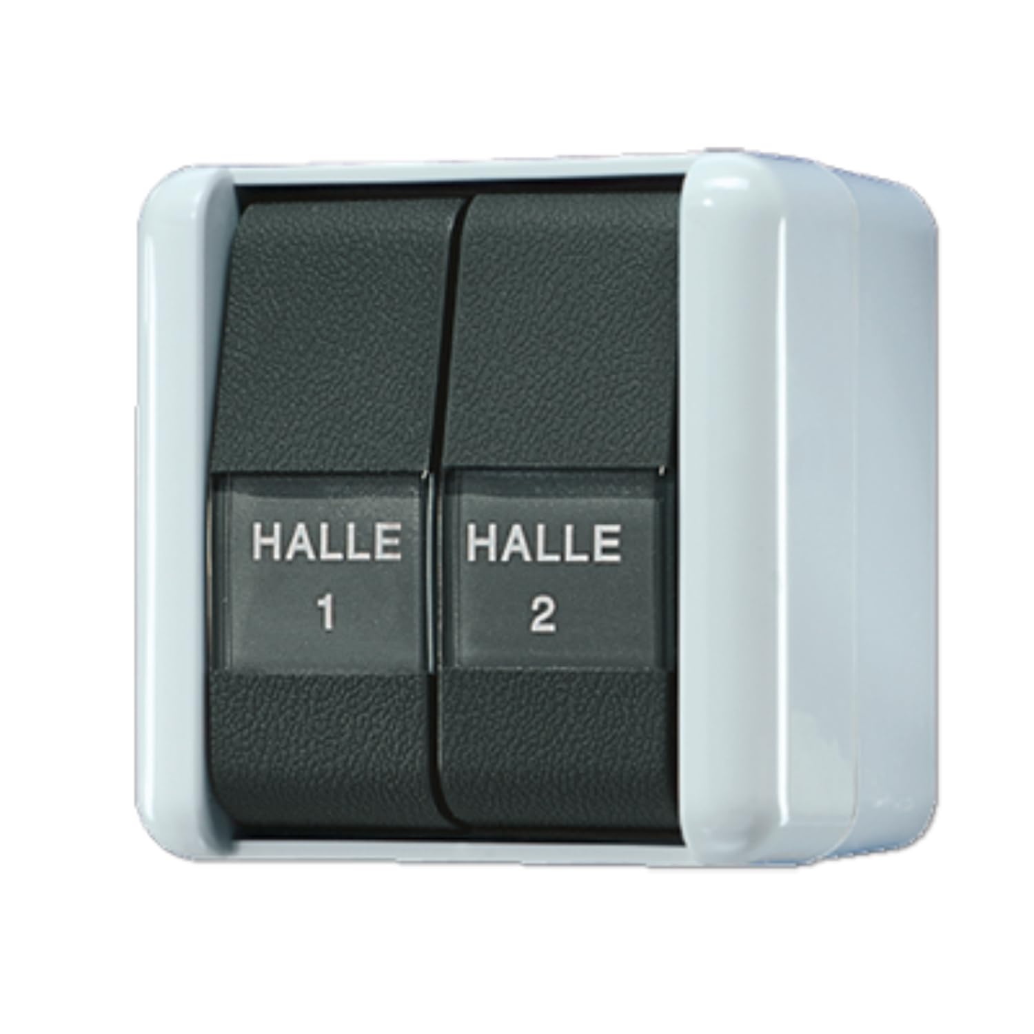 Interrupteur double Jung 835NAW bouton poussoir 250 V idéal salon et couloir moderne