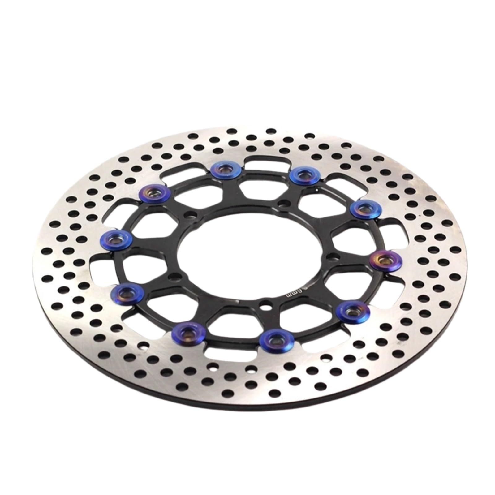 Disco freno flottante Freno A Disco Flottante Universale Per Moto 3 Fori 260 * 70mm/5 260 * 60mm Per Aerox BWS RSZ FORCE Per M3 N1S(Black 5 holes)