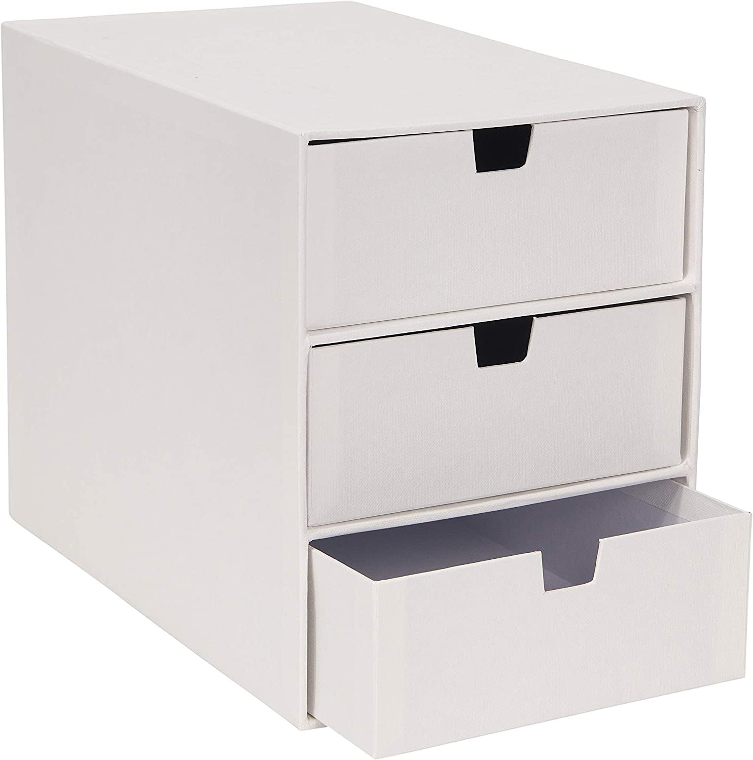 Amazon.com: Bigso Box of Sweden Ingrid 3-Drawer Fiberboard Desk