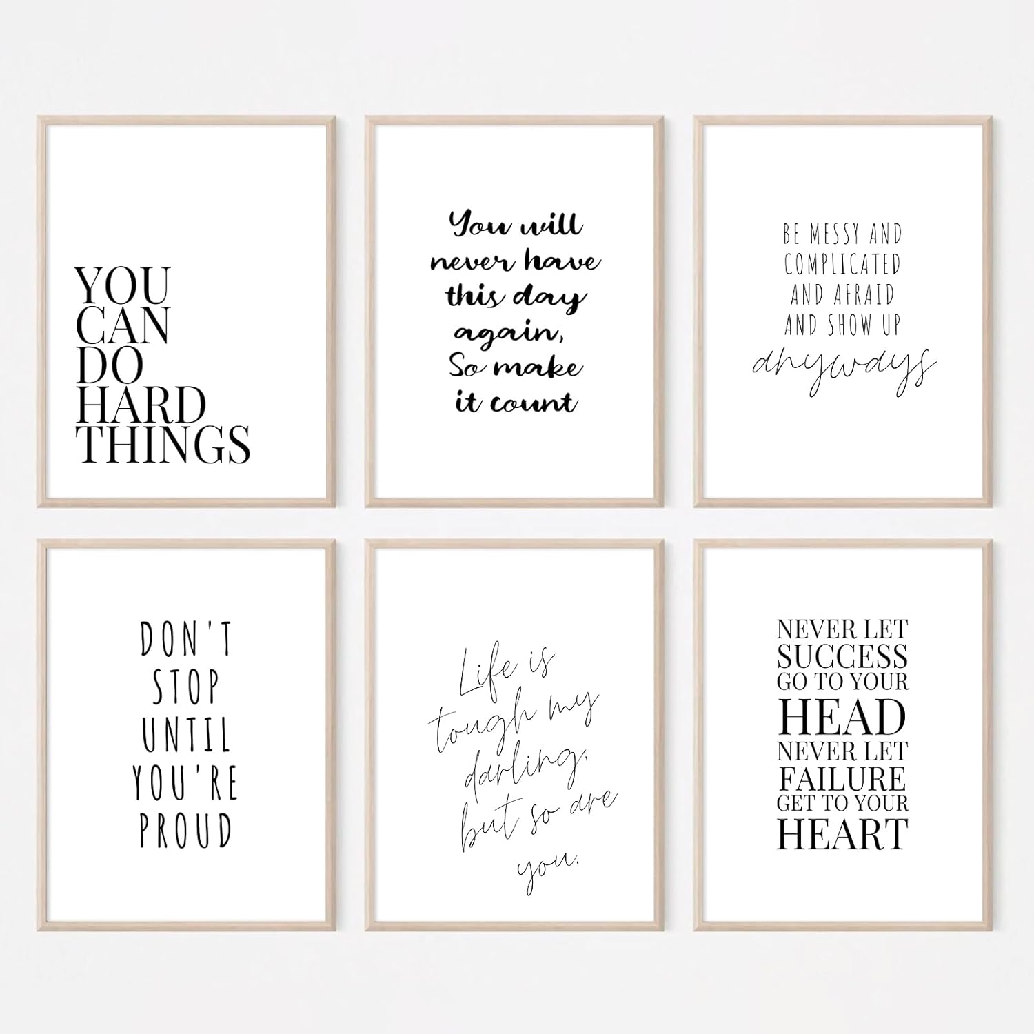 Office Inspirational Wall Art Decor Motivational Quotes Canvas Wall Art Positive Classroom Posters Pictures Office Inspirational Work Artwork for Women Home Bedroom 12×16 Inch Unframed Set of 6 Office Inspirational Wall Art Decor Motivational Quotes Canvas Wall Art Positive Classroom Posters Pictures Office Inspirational Work Artwork for Women Home Bedroom 12×16 Inch Unframed Set of 6