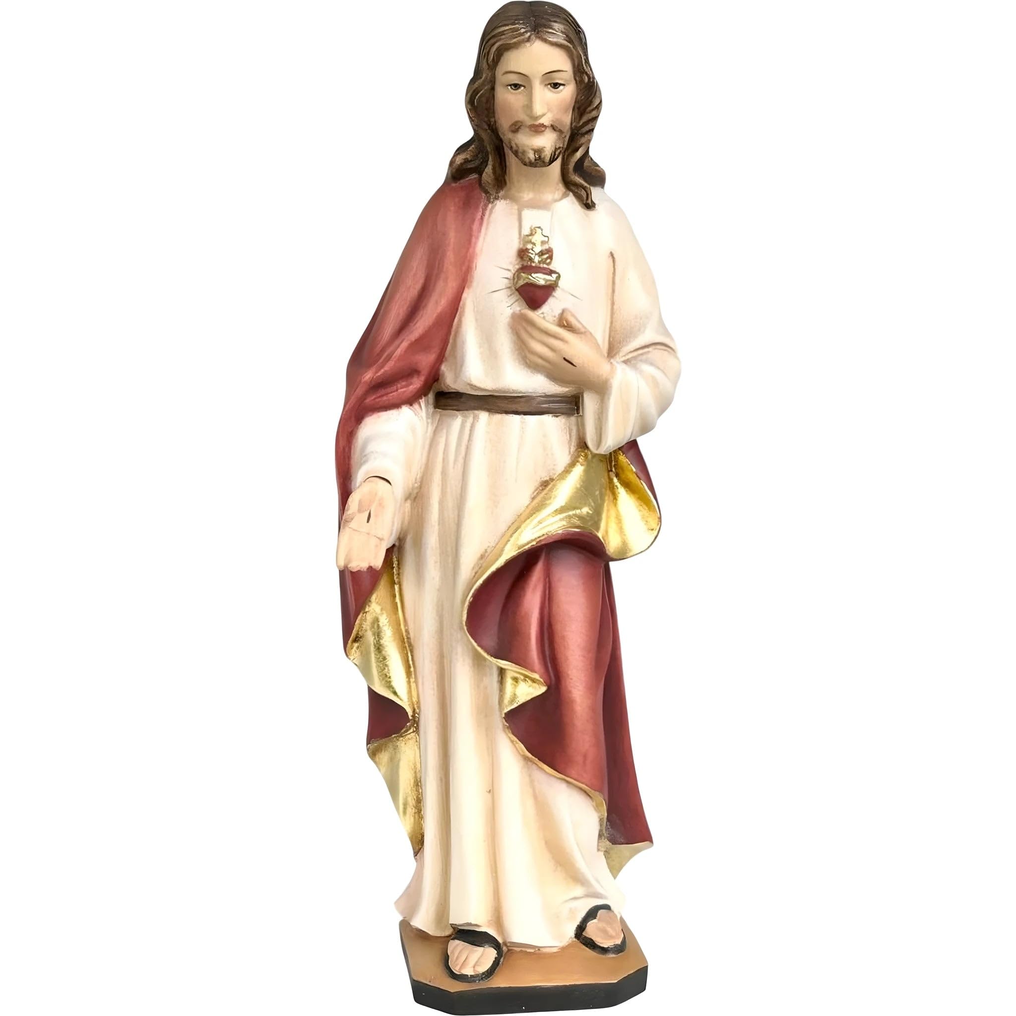 Sacred Heart of Jesus Christ wood statue