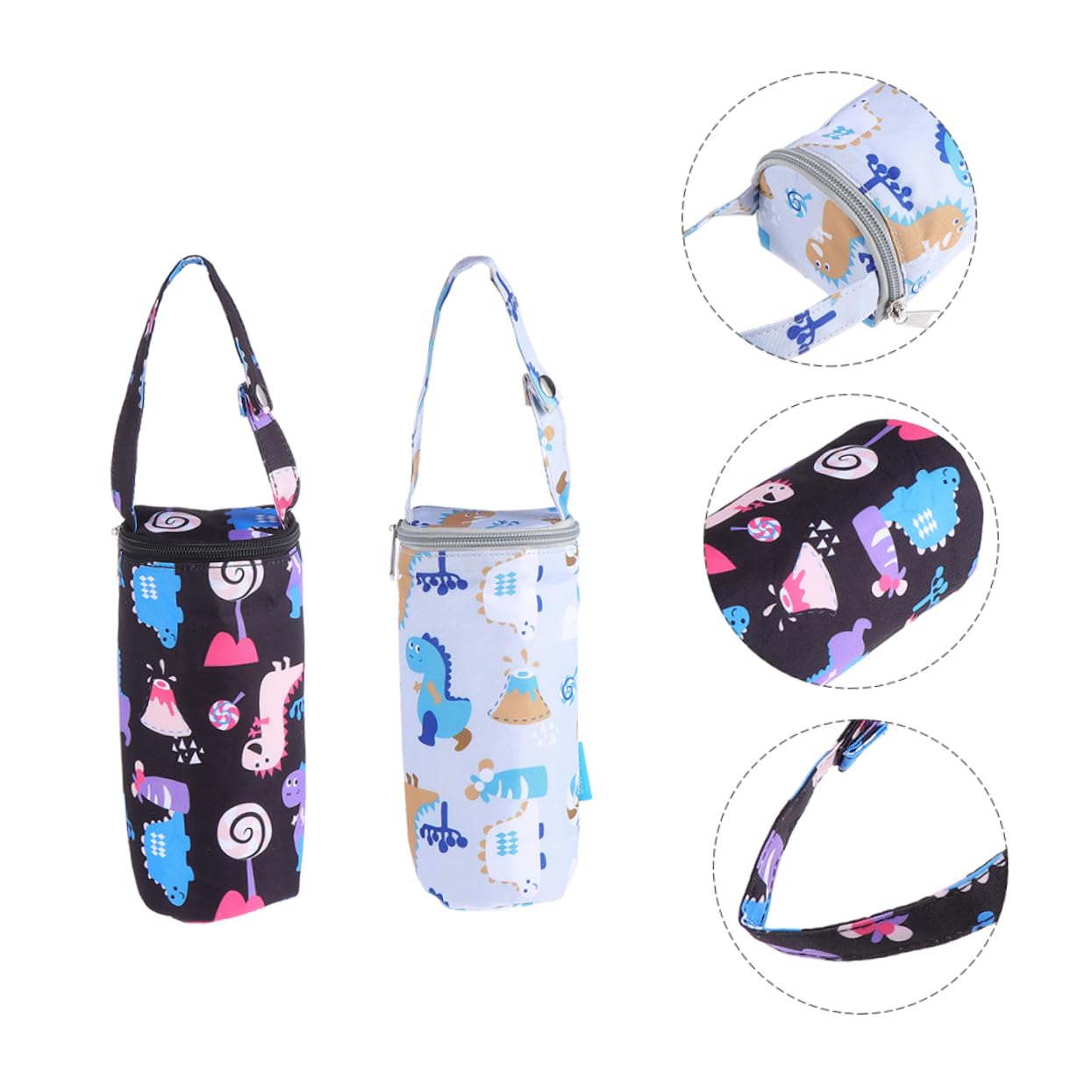 TOYANDONA 4piezas Bolsa Térmica para Biberones Aislante y Lavable para Mantener Leche Paseos Bebés
