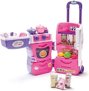 Brincando de Casinha Mobility Chef com Acessórios Calesita