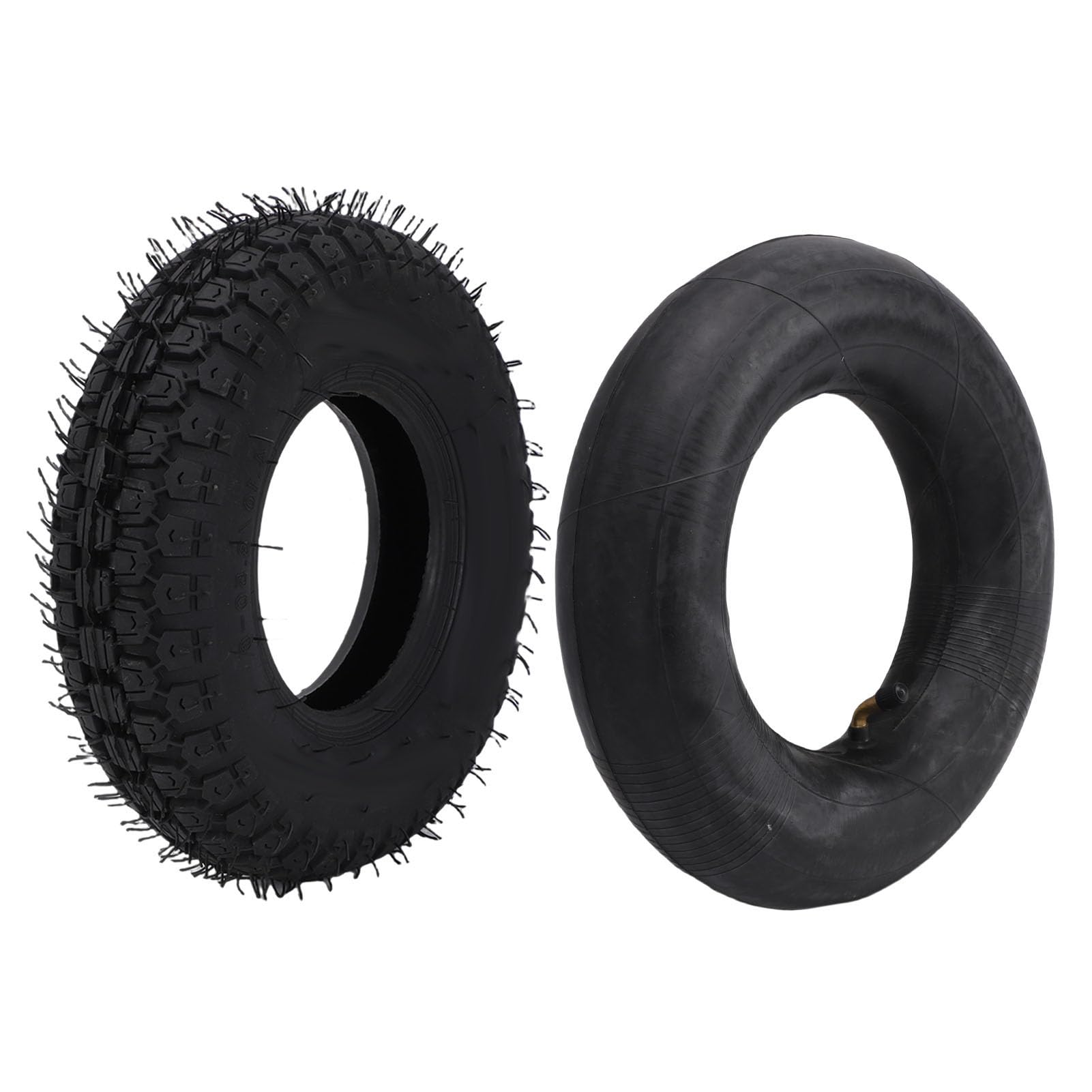 Generic 4.10-6 4.10/3.50-6 Juego de Tubos Interiores de Neumáticos de Repuesto para Carretillas Cortacésped ATV Quads, Fácil Instalación