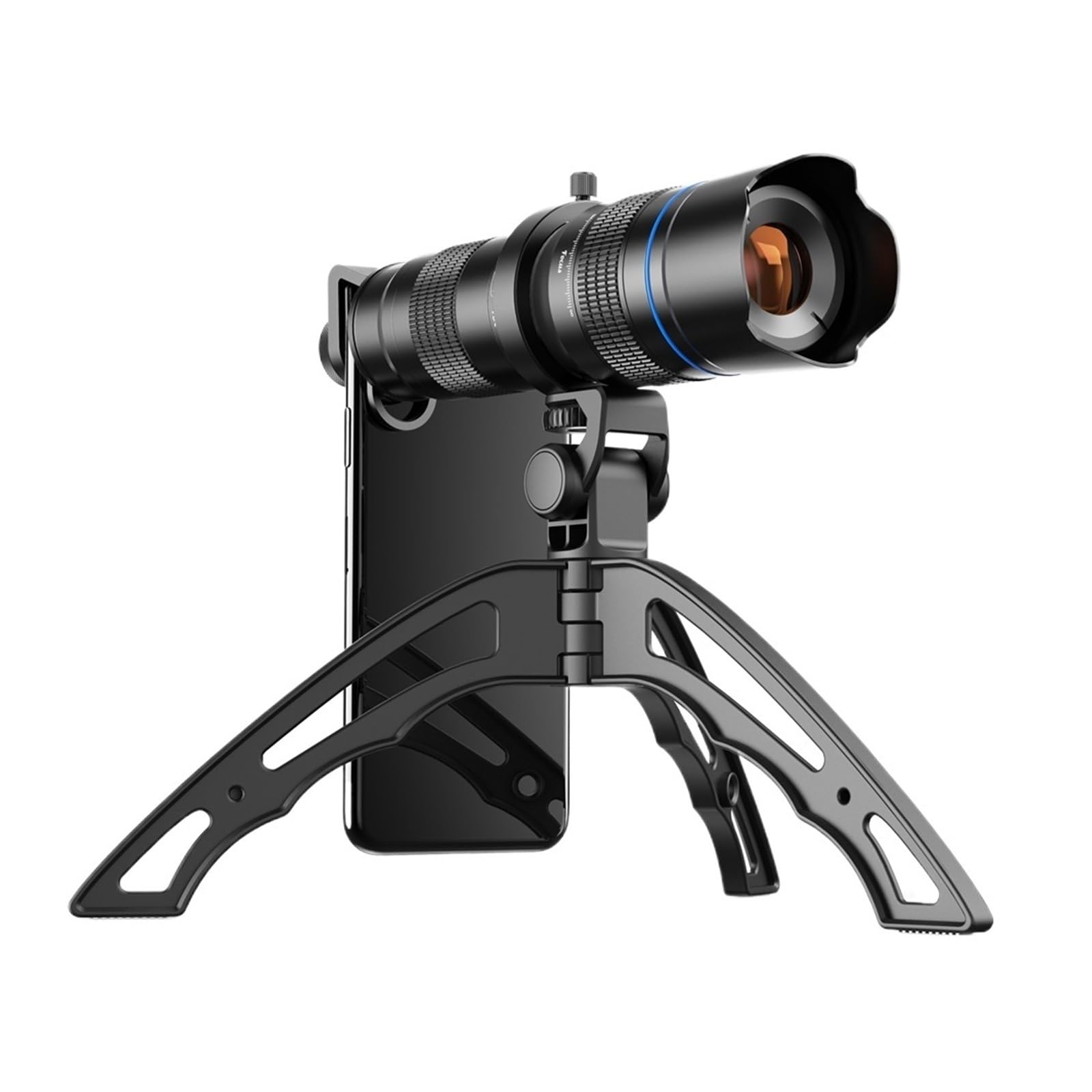 Potężny Teleobiektyw 20X-40X Teleskop HD Obiektywy Aparatu Telefonu Komórkowego Ze Statywem Daleki Zasięg Lunety Zoom Na Kemping Mocny Okular I PowięKszenie(20-40X Lens)