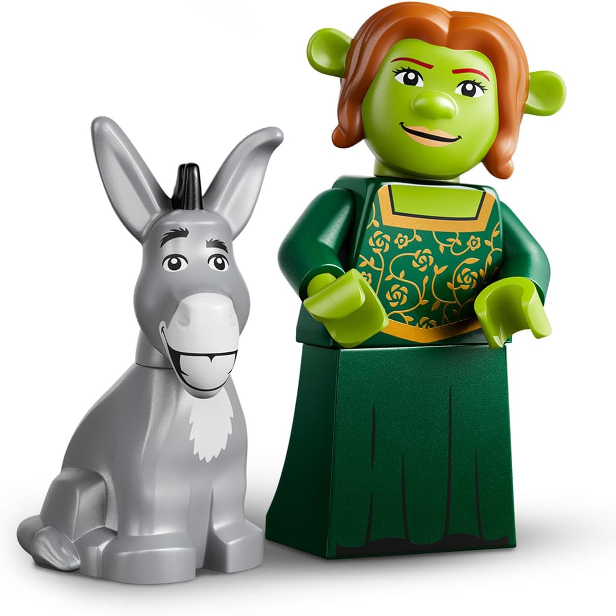 LEGO Shrek seria minifigurek – Fiona figurka i osiołek, pojedyncza