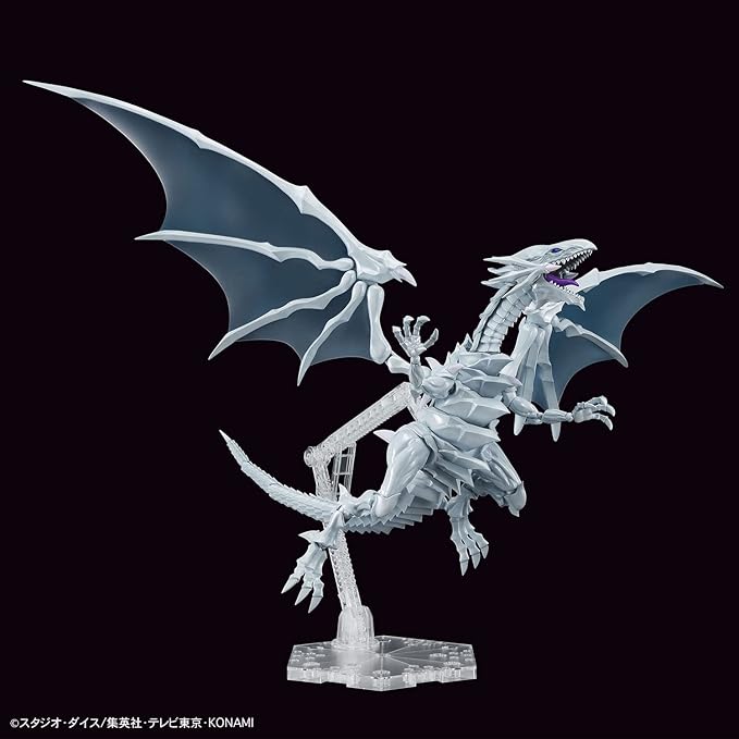 Bandai Hobby - Yu-Gi-Oh! - Amplified Blue-Eyes White Dragon Model Kit miniatura 6