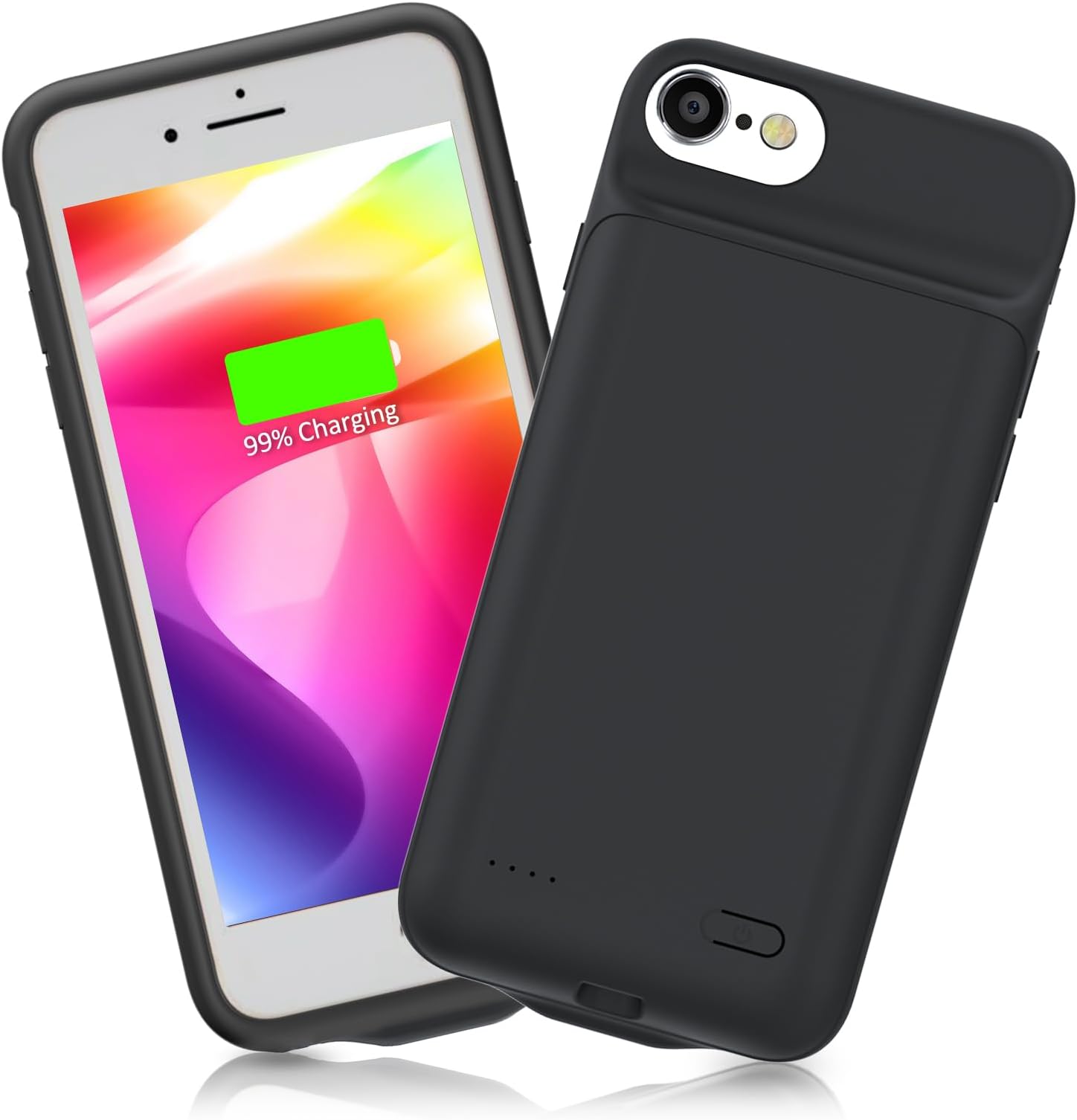 DOKYW Battery Case for iPhone 8/7/6s/6/SE(2020/2022), 6000mAh Portable