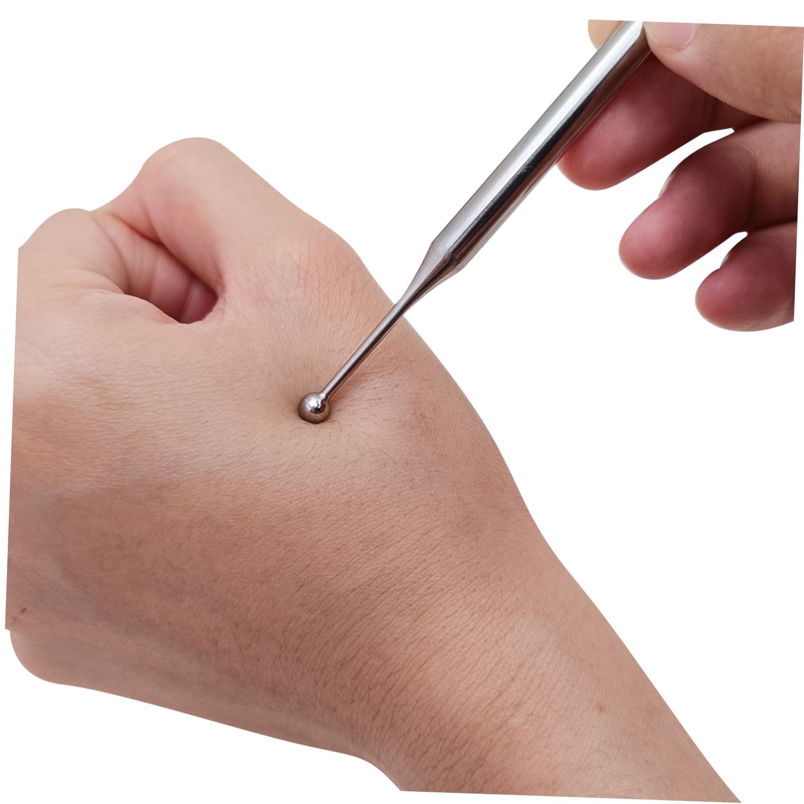 Homoyoyo 4 Stück Akupunkturstift aus Handheld Massagegerät für Reflexzonenmassage Schmerzlindern Tragbar für Tägliche Anwendung für Zuhause und Unterwegs