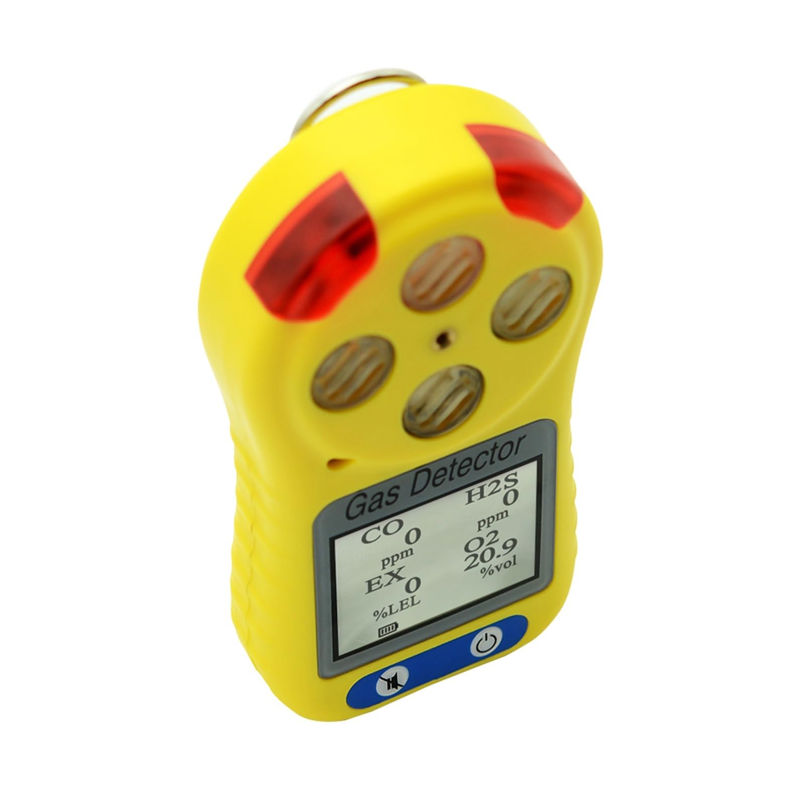 Detector de Fugas de Gas múltiple 4 en 1 Detector de metano portátil LEL CO H2S O2 CH4