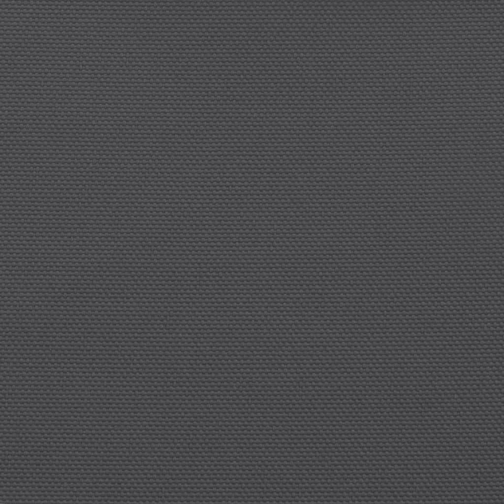 Voile d'ombrage rectangulaire 2 x 3,5 m en tissu Oxford pour terrasse, anthracite