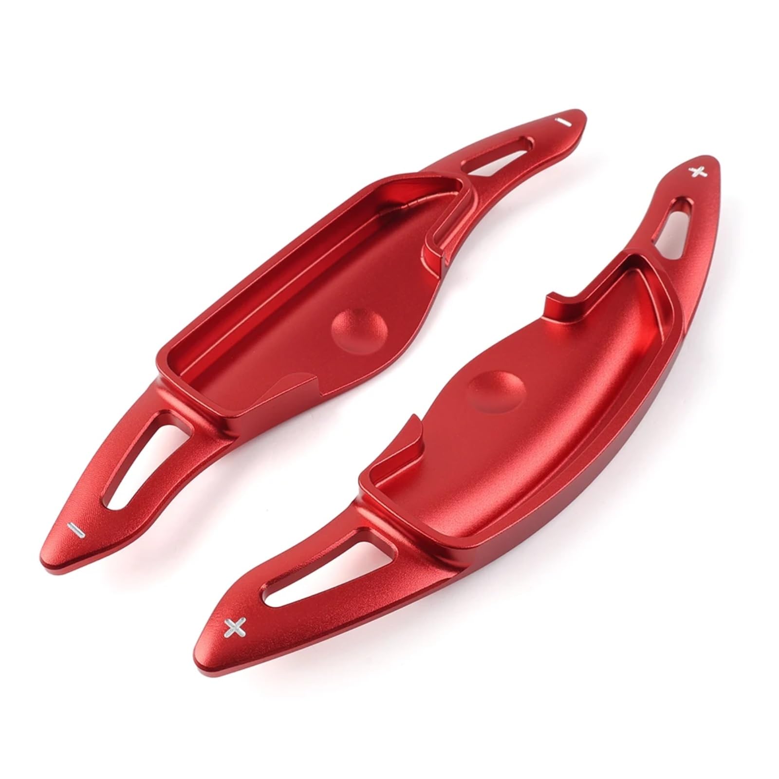 Rasfhyg Red Paddle Shifter Extensions Compatible With Hyundai For Genesis G70 2018 2019 2020 2021 2022 2023 Car Interior Steering Wheel Controller Paddle Shifter Extend Accessories(Red)