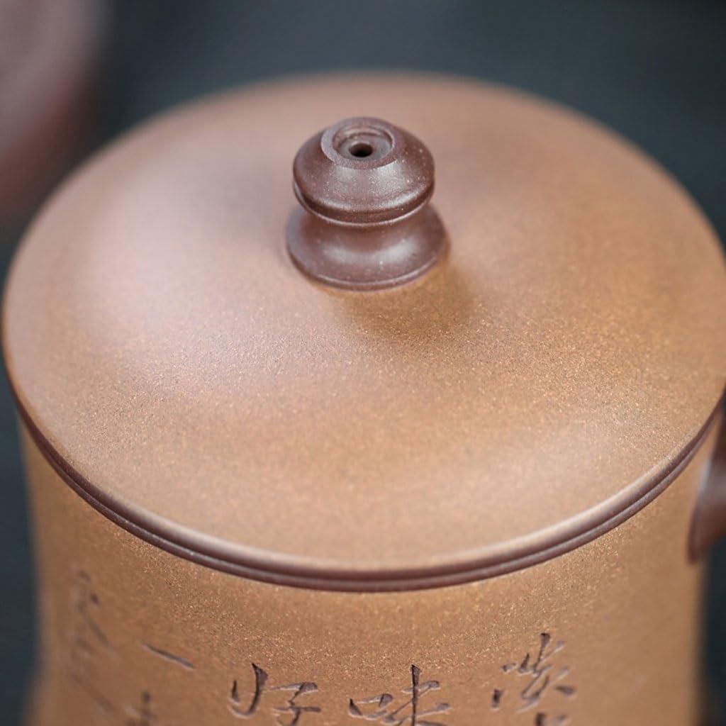 Tasse à thé Filtre Manuel for thé et Eau - Séparation de Sable Violet - Tasse à café d'étude 500 ML - Tasse à thé en Argile Tasses à thé réutilisables