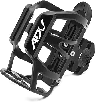 Drink Cup Holder Motorcycle Stand Mount Accessories Compatible with ADV 150 160 350 750 ADV150 ADV160 ADV350 ADV750 2023Black