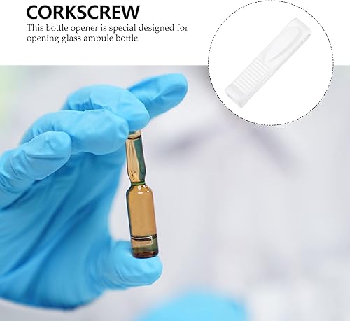 Miniatura 9 de iplusmile 16 abridores de botellas de plástico para abridor de botellas de vidrio de laboratorio