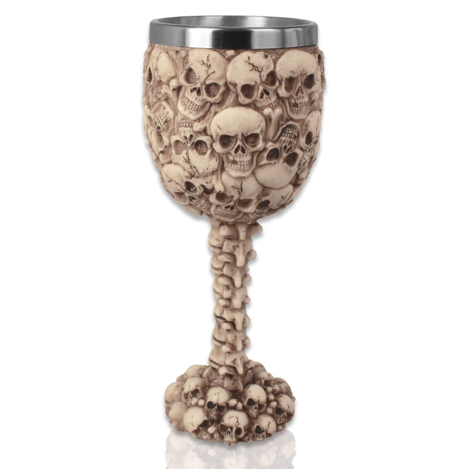 mtb more energy Calice Catacombe - Bicchiere Tazza Cranio Teschio - Decorazione Horror Fantasy