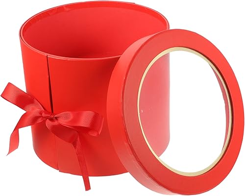 Miniatura 3 de TEHAUX Caja de 2 piezas en forma de corazón, flores artificiales, flores artificiales, nupec, delicada, caja de embalaje de regalo, flores de boda,